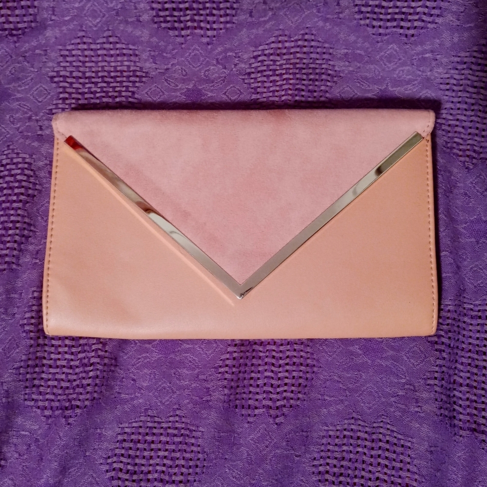 ALDO fold over clutch purse handbag envelope